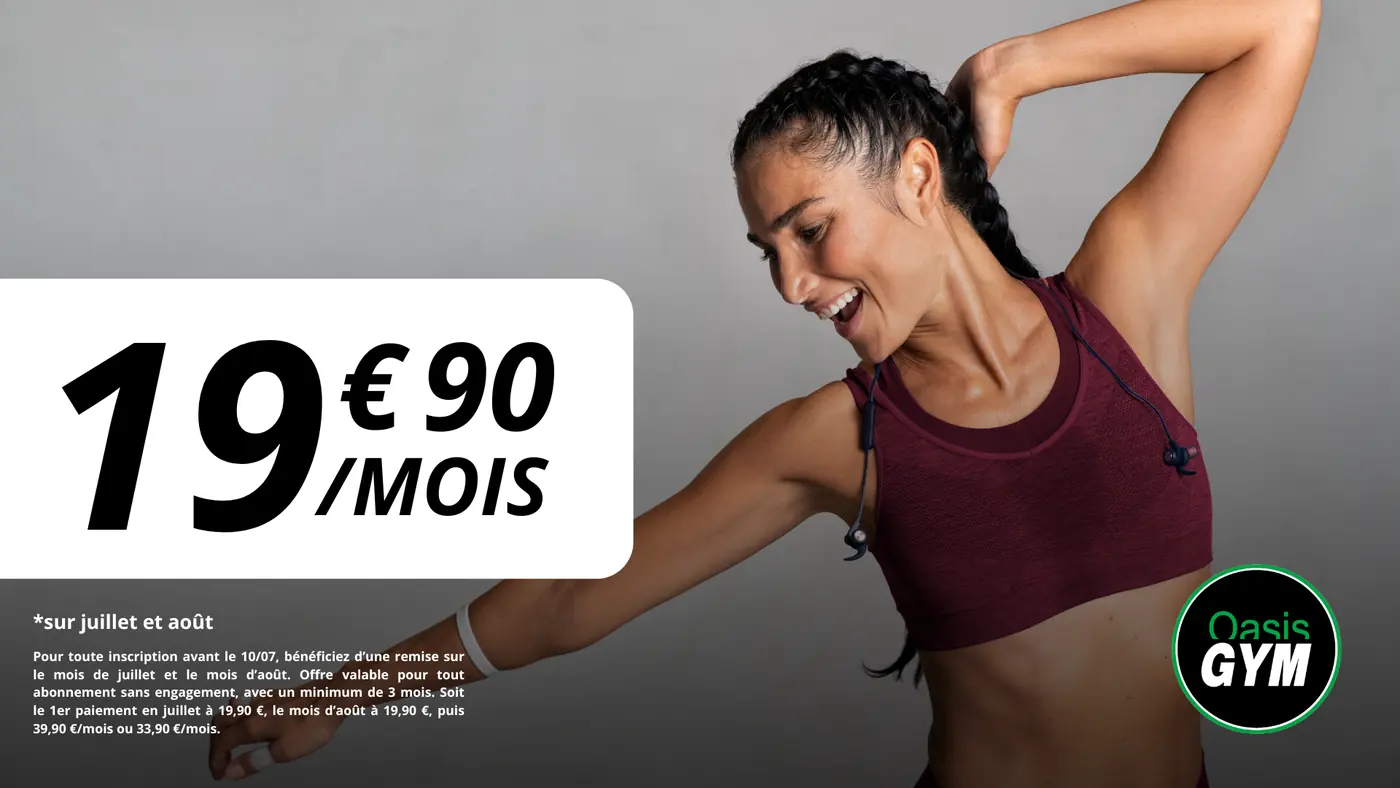 Offre spéciale d’été chez Oasis Gym !