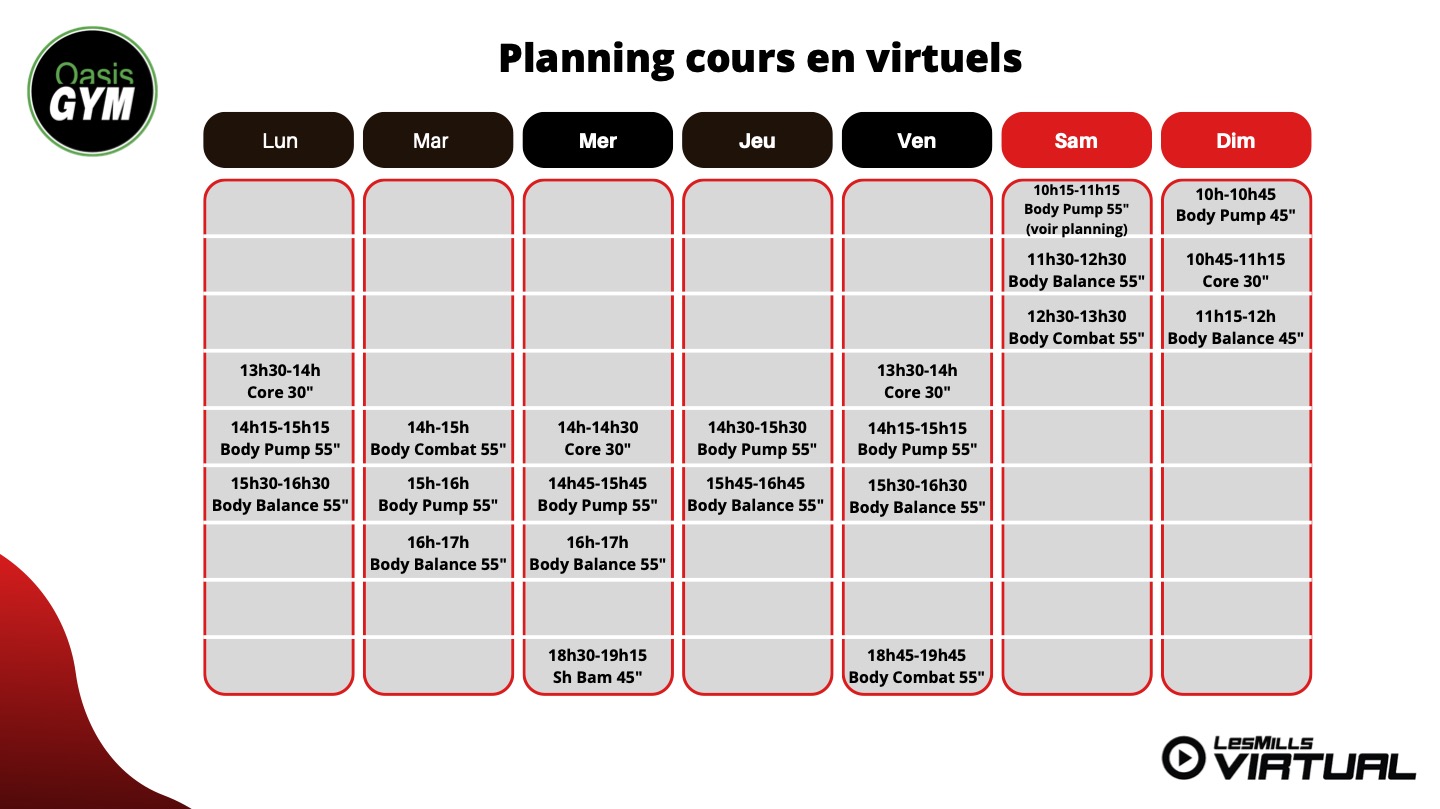 Planning cours oasis gym-2